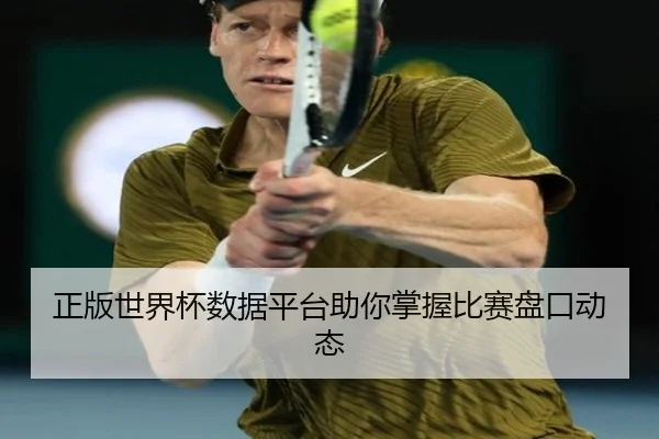 正版世界杯数据平台助你掌握比赛盘口动态
